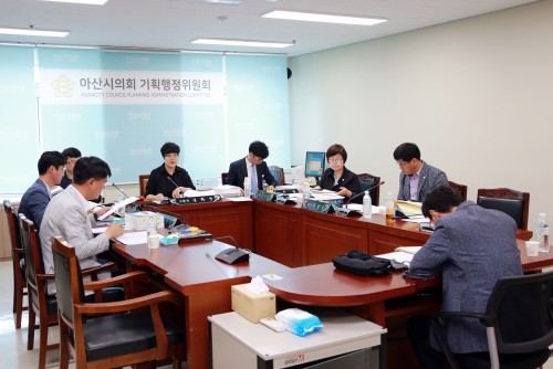 제213회 1차 정례회 제2차기획행정위원회(2018회계연도 결산 및 예비비 지출 심사)