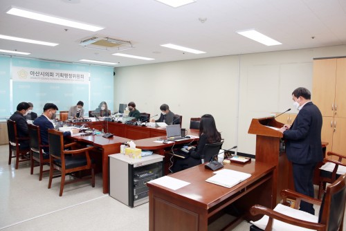 제234회 제2차 정례회 2차 기획행정위원회(2021년도 제4회 추경예산안 심사)